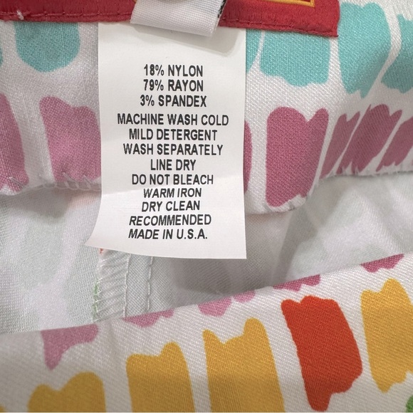 Krazy Larry MultiColor‎ Pants Sz 0 - Picture 7 of 7